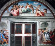 Raffaello Santi: Segnatúra -Erények (1509-11)